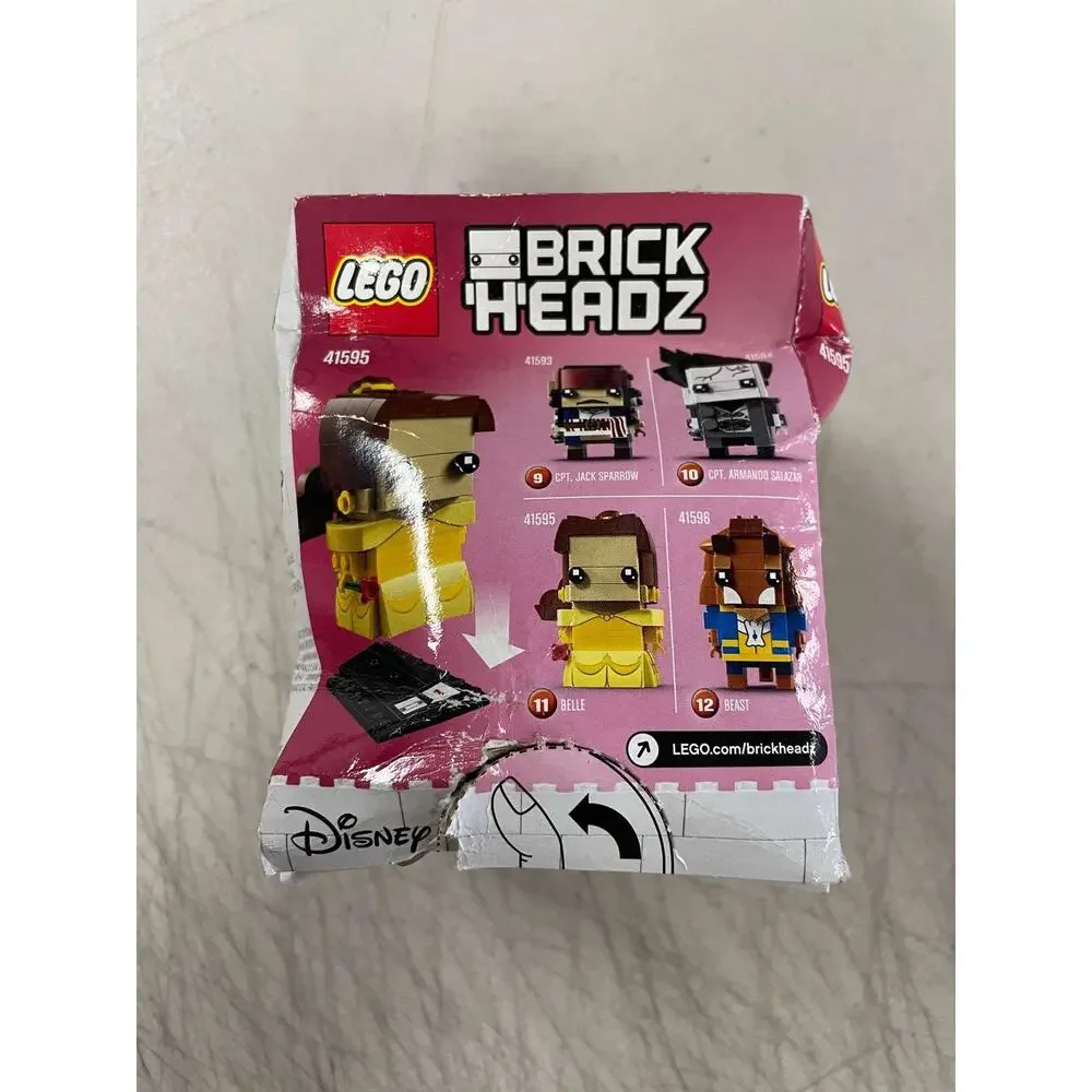 LEGO BrickHeadz Belle 41595 Disney Beauty and the Beast New Damaged Box